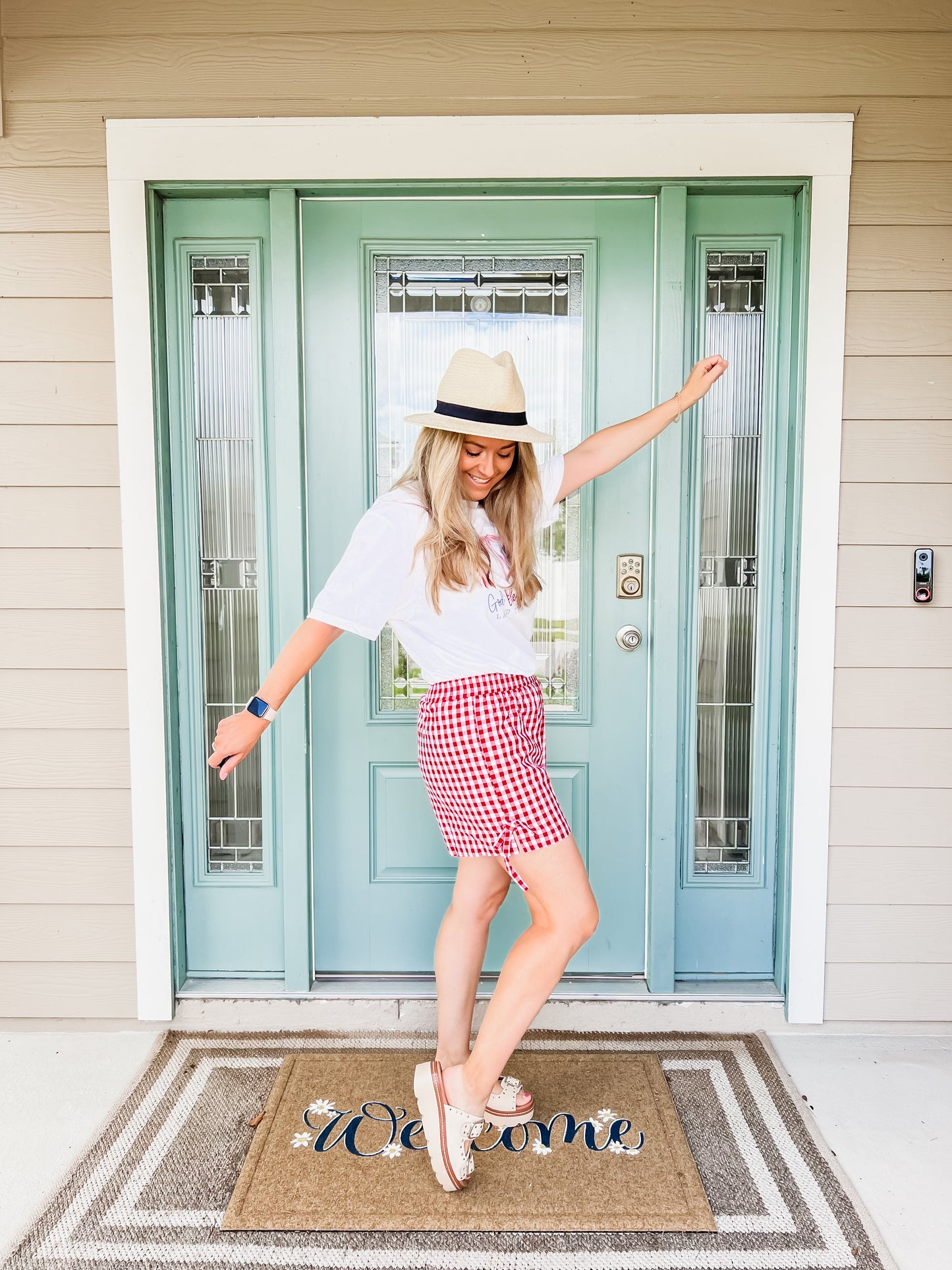Gingham & Go Shorts in two colors
