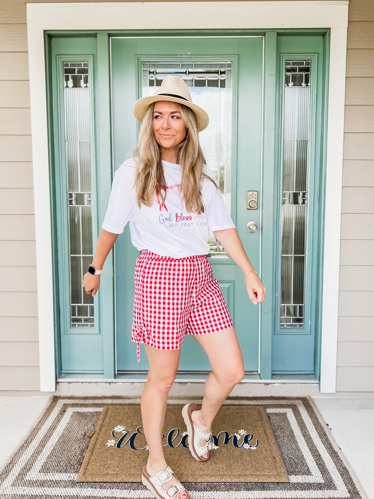 Gingham & Go Shorts in two colors